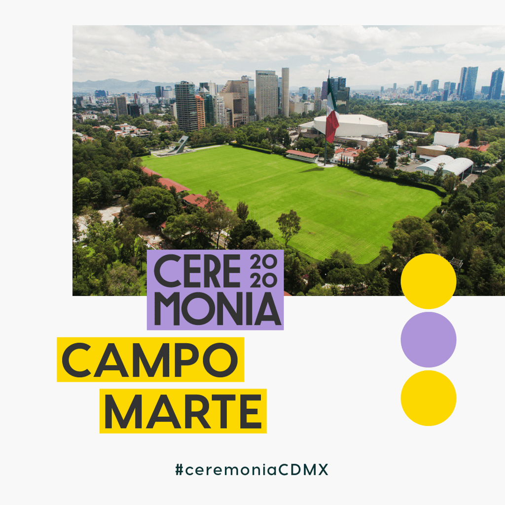 Ceremonia en la CDMX