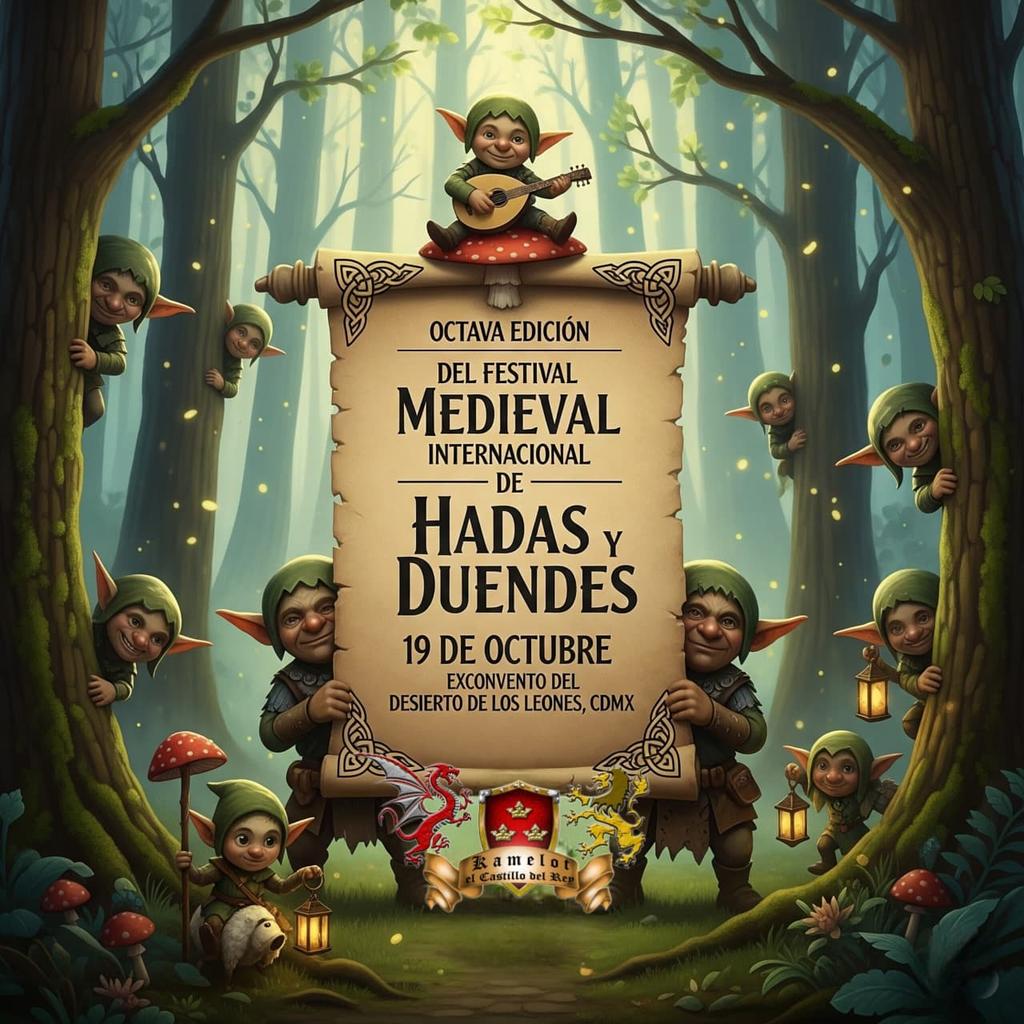 Festival Medieval de Hadas y Duendes 2025: Un día mágico en el Desierto de los Leones | Foto: Kamelot 