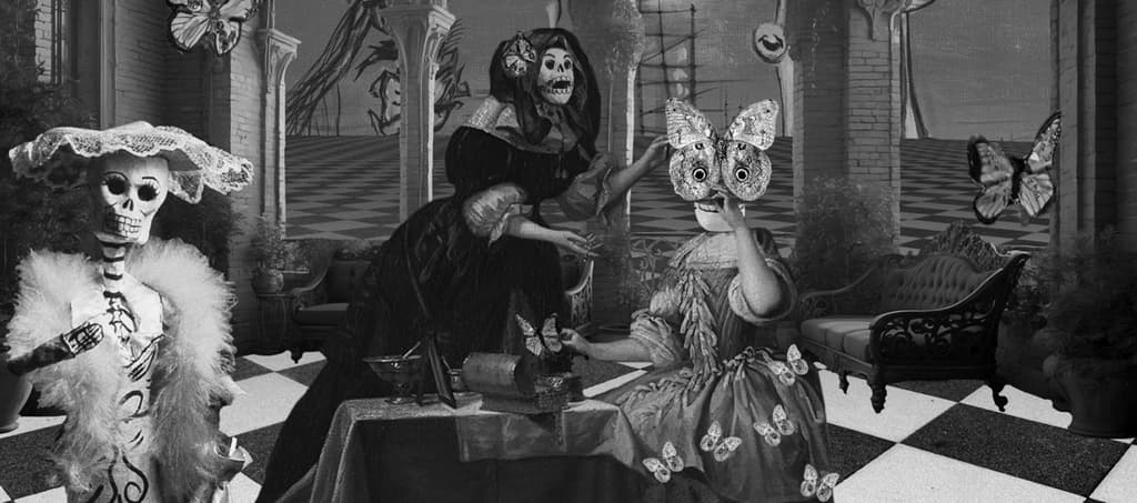 “Baile surreal”: la noche en que lo onírico y el Día de Muertos se encuentran en el Museo Franz Mayer | Foto: Museo Franz Mayer 
