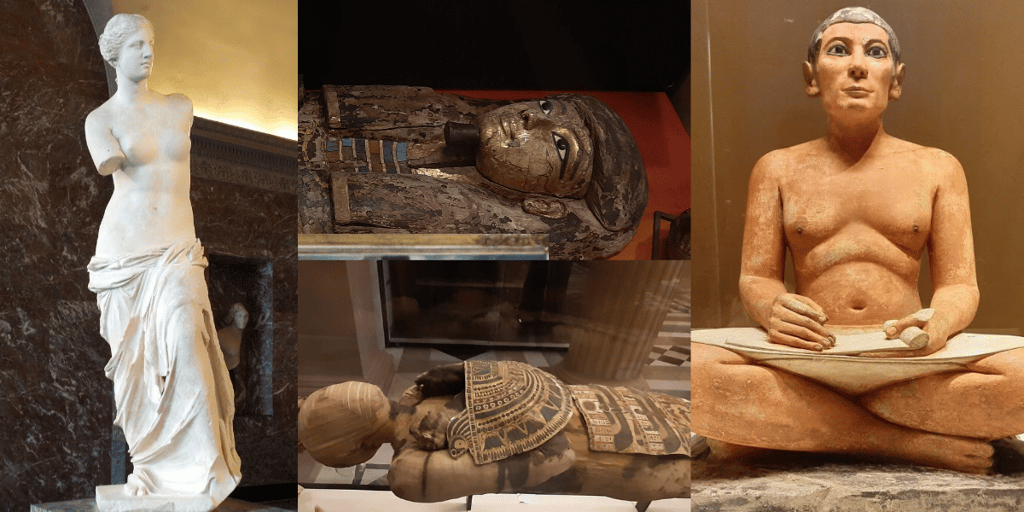 obras virtuales del Museo Louvre