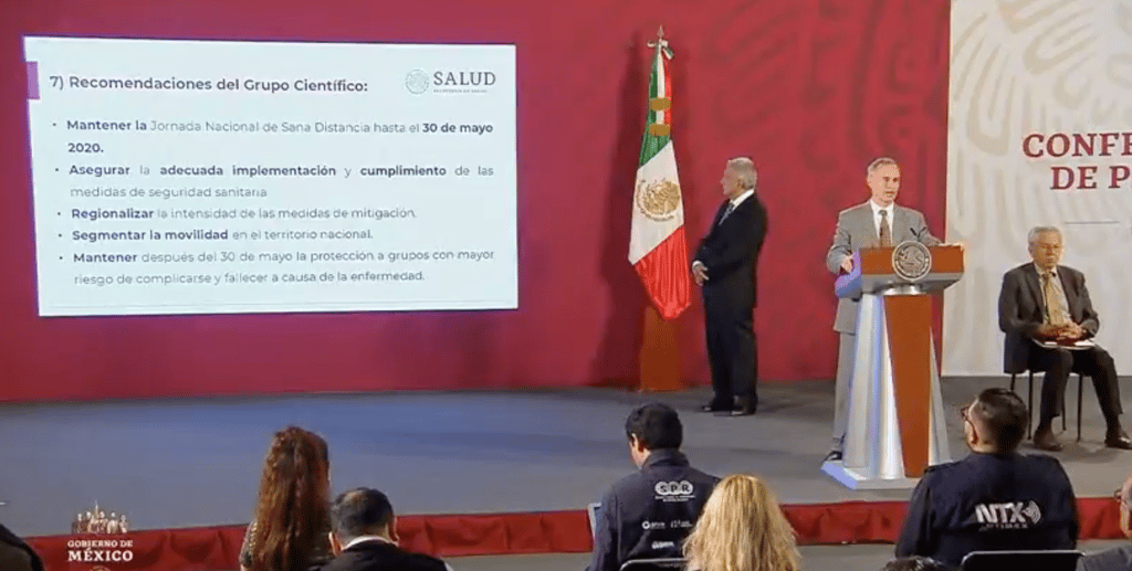 sana distancia hasta el 30 de mayo