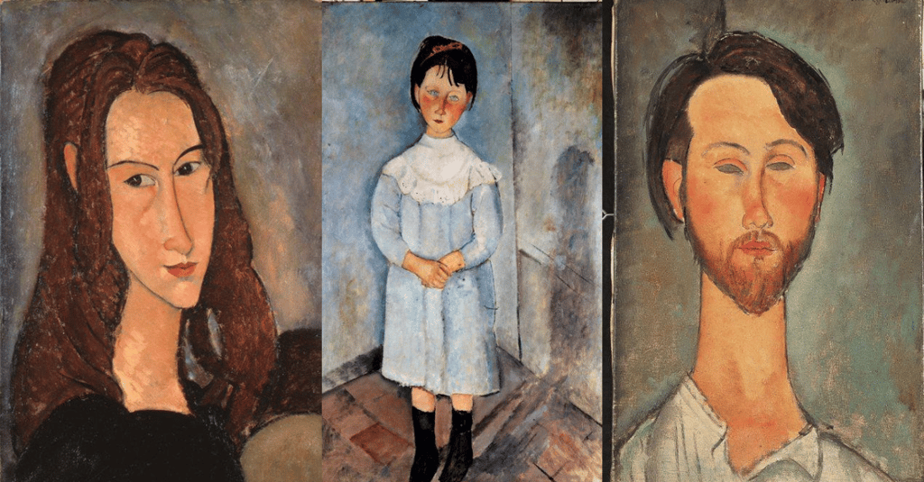 expo virtual de Modigliani