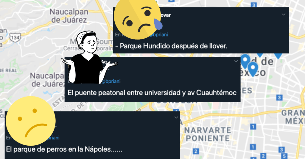 Lugares para estar triste en CDMX
