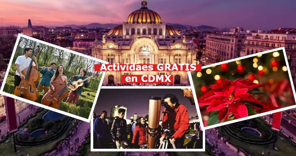 Actividades gratis del fin de semana en CDMX