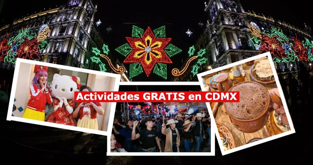 Actividades gratis en CDMX del 8 al 10 de diciembre de 2023
