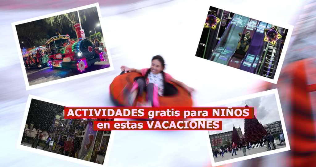 Actividades gratis para niños durante las vacaciones de invierno en CDMX