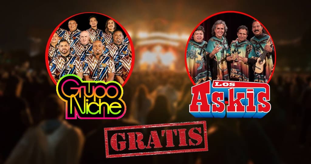 Concierto gratis de Los Askis y Niche