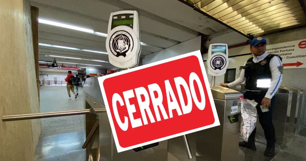 Estaciones cerradas del Metro de CDMX