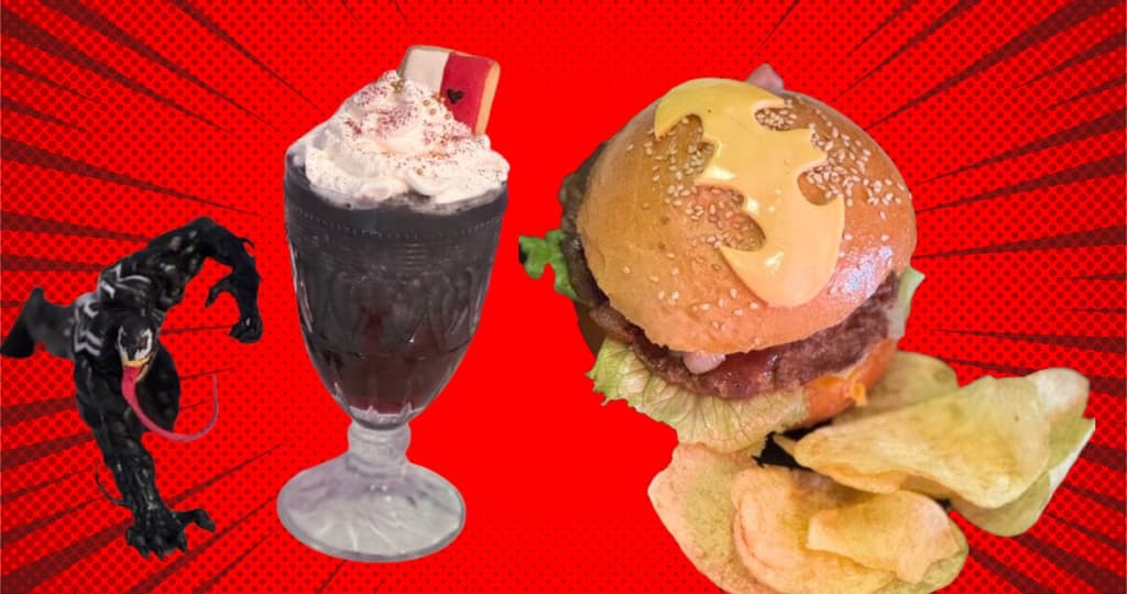 En Infinity Cómics comerás como tus superhéroes favoritos