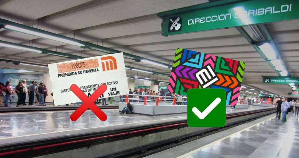 Líneas 8 y A del Metro dejarán de aceptar boletos