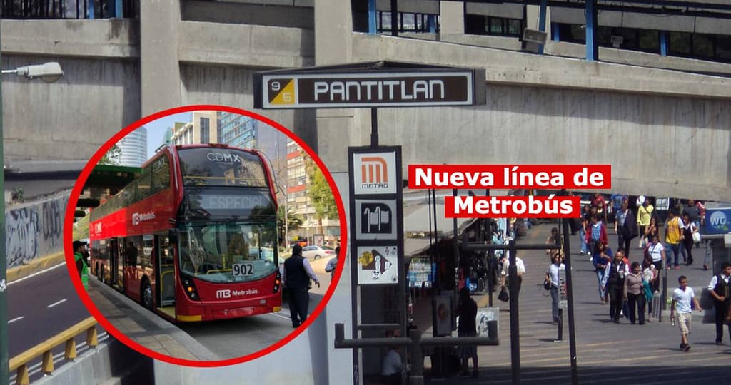 Un nuevo servicio de Metrobús desde Pantitlán dará servicio a usuarios de la Línea 9 del Metro ante el cierre de tres estaciones.