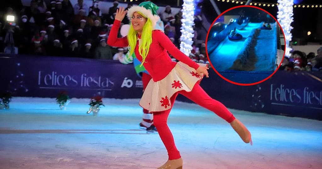 Pistas de hielo gratis en CDMX