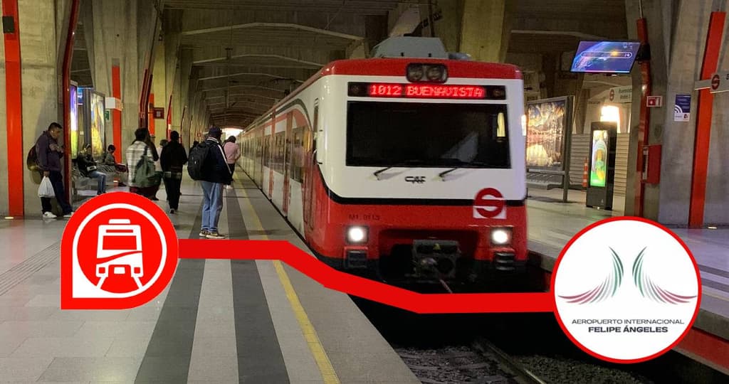 El Tren Suburbano llegará hasta el AIFA