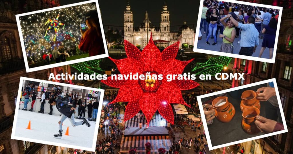 Actividades navideñas gratis en CDMX