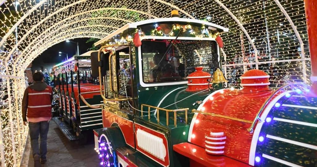 Tren Navideño en CDMX