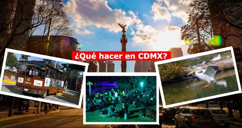 Actividades en CDMX del 19 al 21 de ener de 2024
