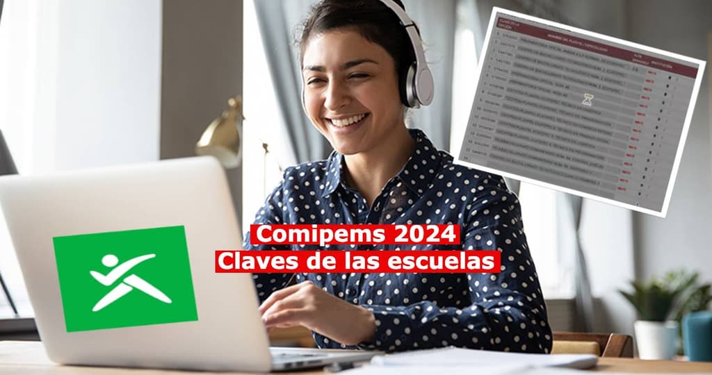 Claves de las escuelas para el examen del Comipems 2024