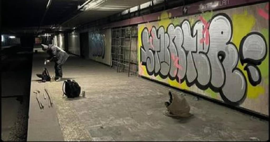 Vandalizan Línea 1 del Metro de CDMX