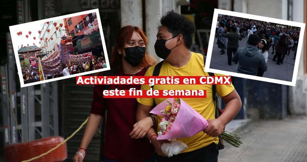 Actividades gratis en CDMX del 9 al 11 de febrero.