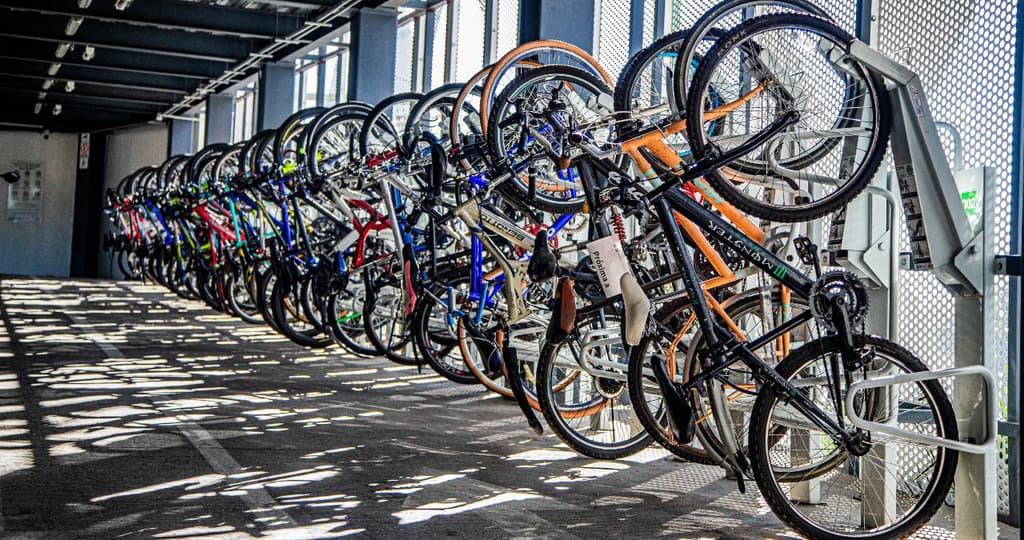 Biciestacionamientos masivos en CDMX