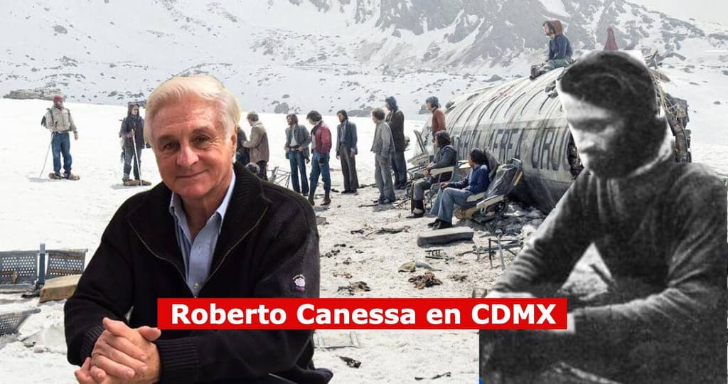 Roberto Canessa de La Sociedad de la Nieve dará conferencia en CDMX