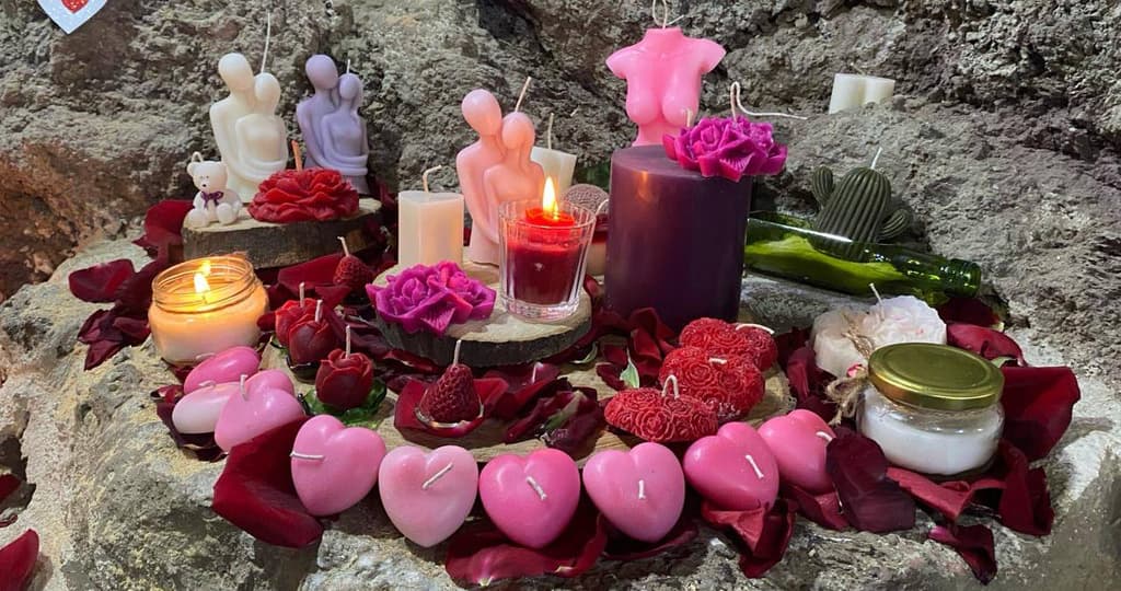 Velas aromáticas artesanales en CDMX
