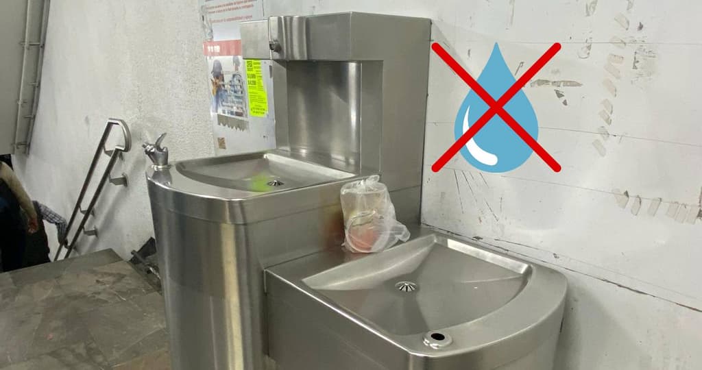 Bebederos del Metro de CDMX