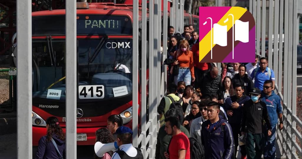 Servicio emergente de Metrobús para la Línea 9 del Metro