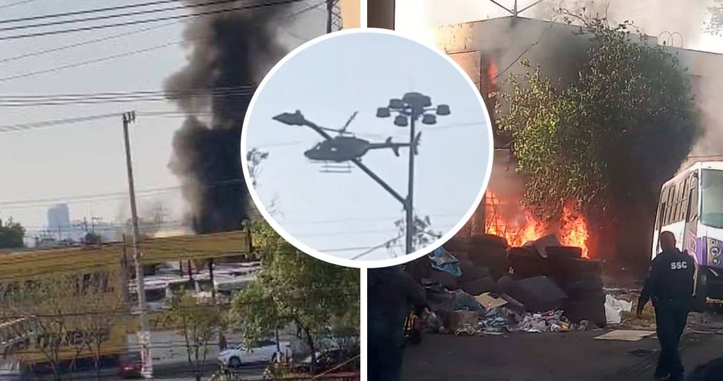 Accidente del helicóptero en CDMX