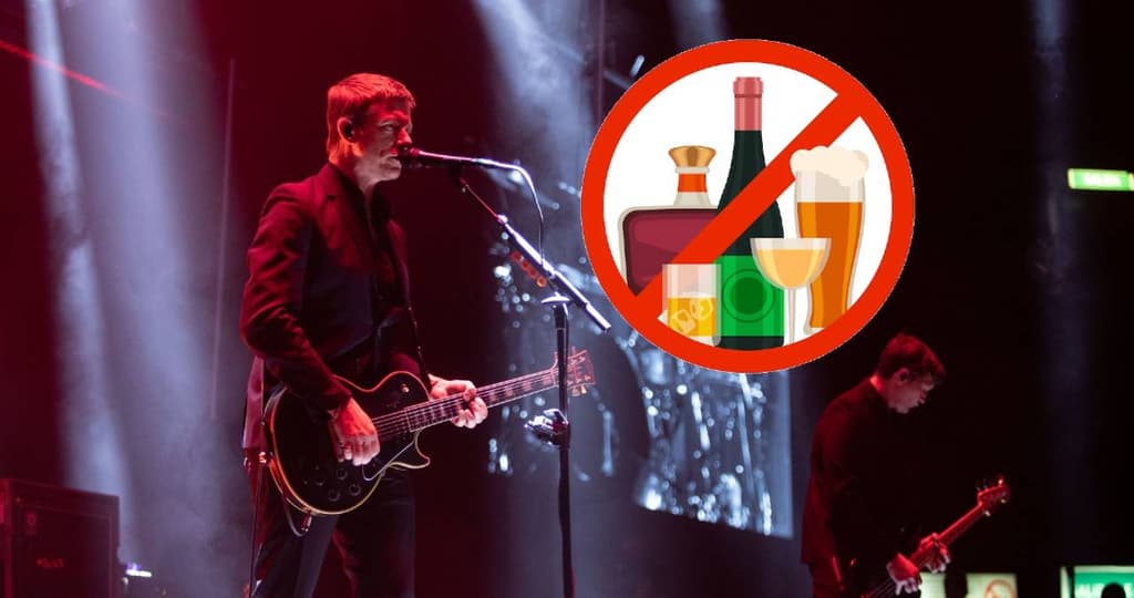 Objetos prohibidos en el concierto de interpol en el Zócalo