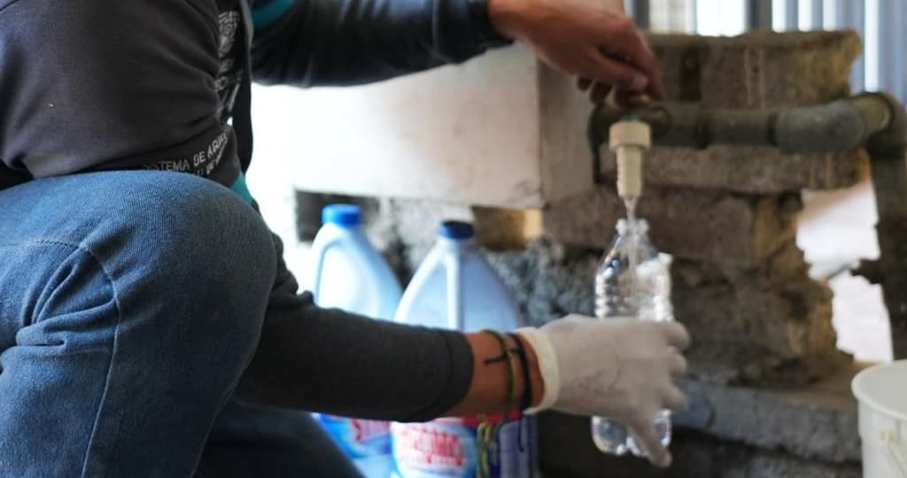 contaminación del agua en Benito Juárez