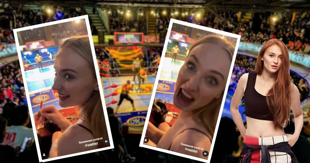 Sophie Turner en CDMX