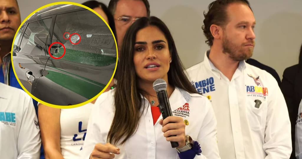 Alessandra Rojo de la Vega, candidata a la alcaldía Cuahtémoc de CDMX, sufrió un atentado luego de realizar un acto de campaña