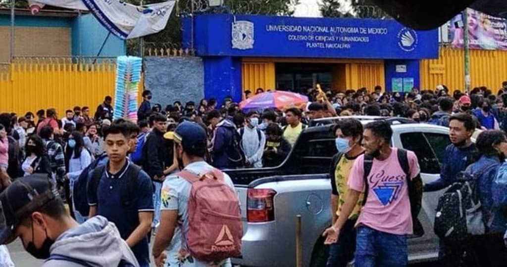 Paro en facultades de la UNAM por caso de CCH Naucalpan