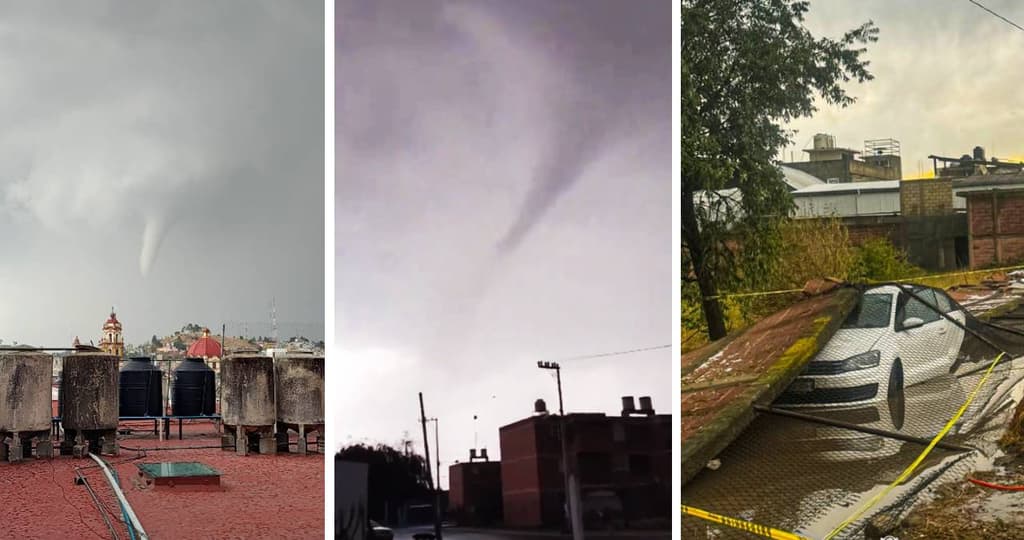 Tornado en Toluca