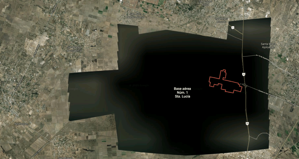 Santa Lucía en Google Earth