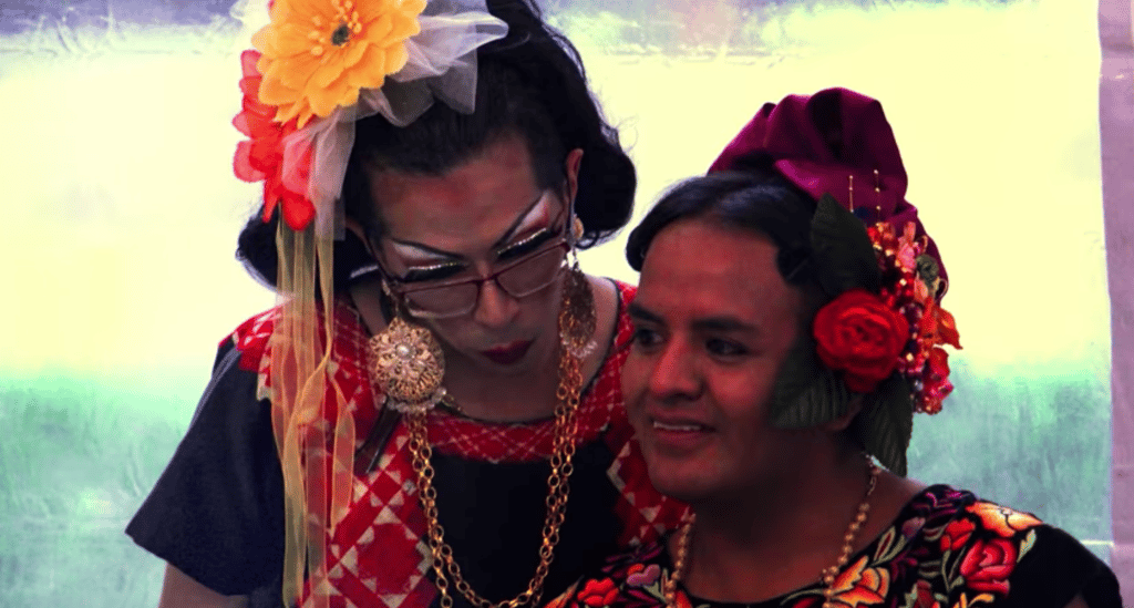 verbena muxe en el centro