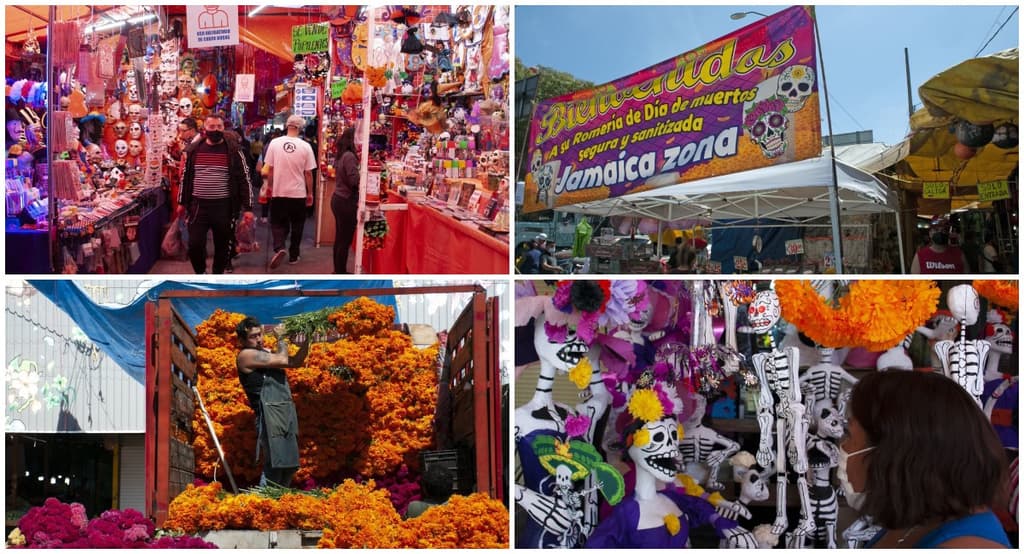 romería por el Día de Muertos