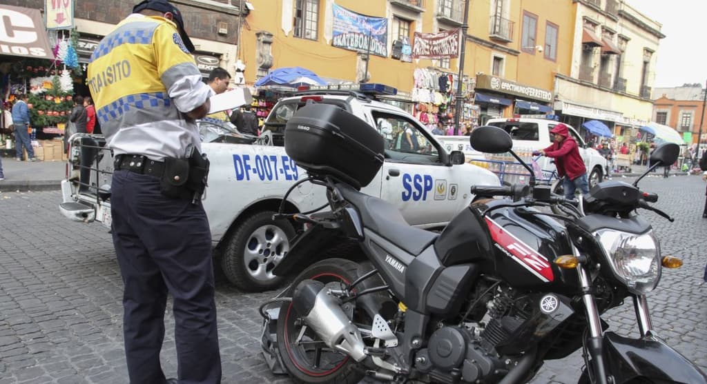 infracciones de tránsito en CDMX