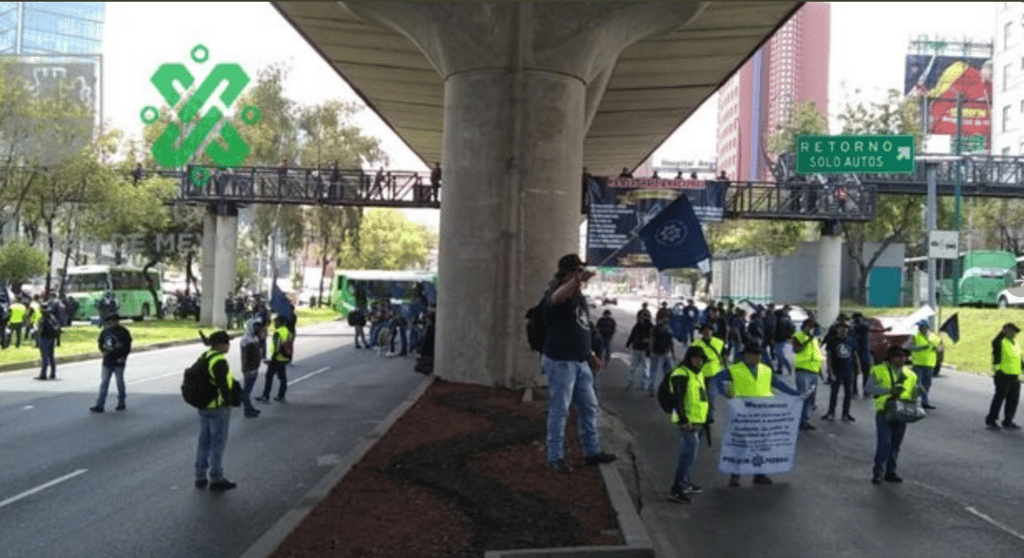 bloqueo en periférico sur