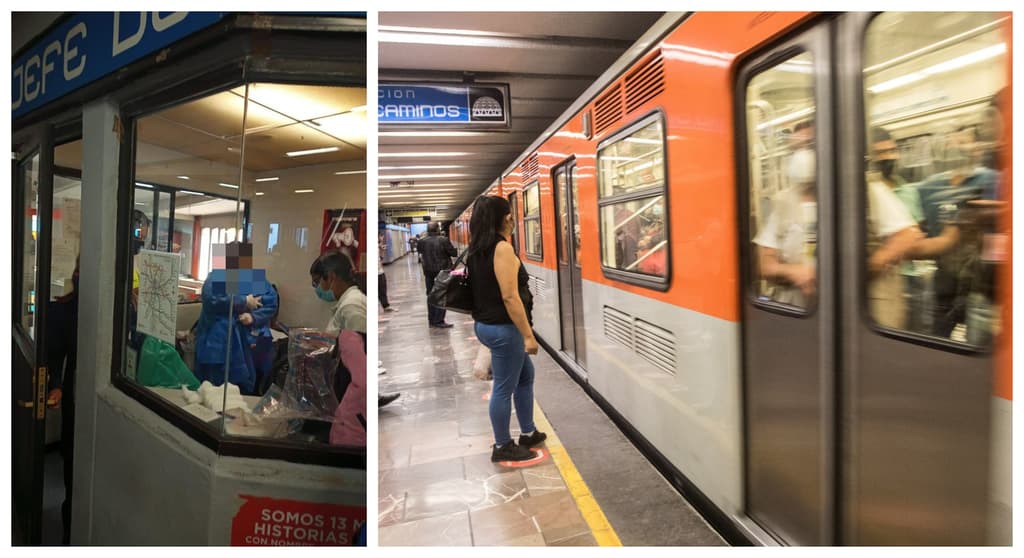 nacimiento de un bebé en el Metro