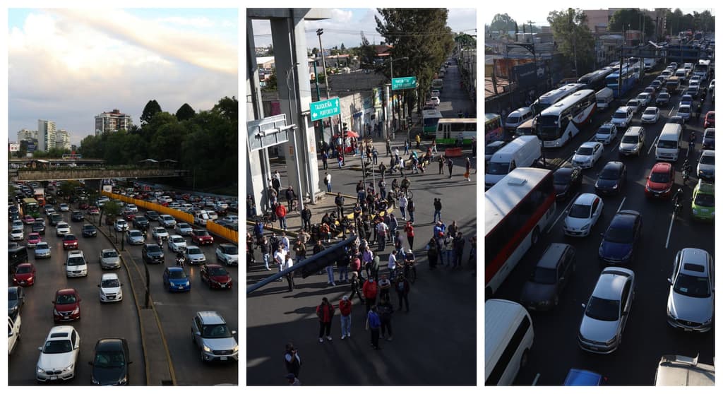 caos por los bloqueos de transportistas