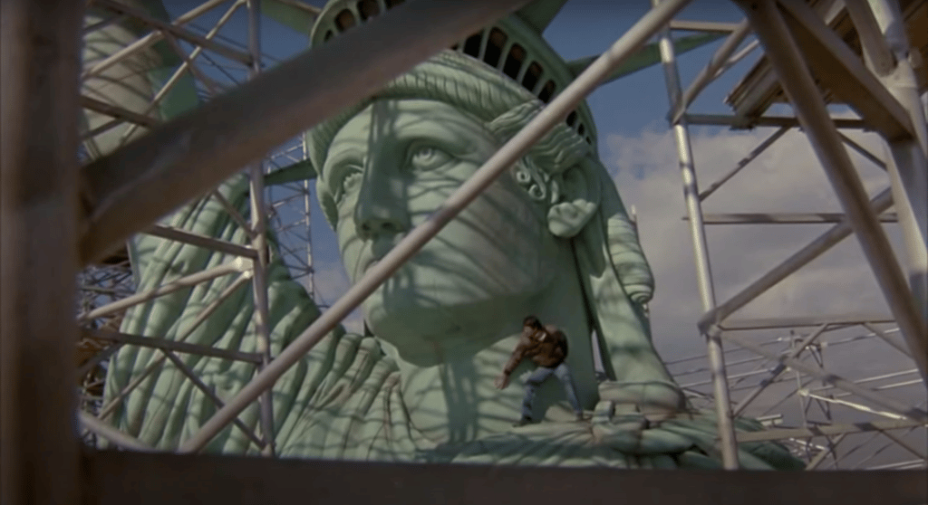 Estatua de la libertad en Iztapalapa