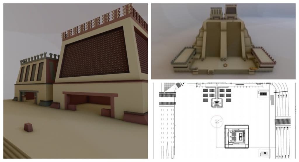 maqueta monumental del templo mayor