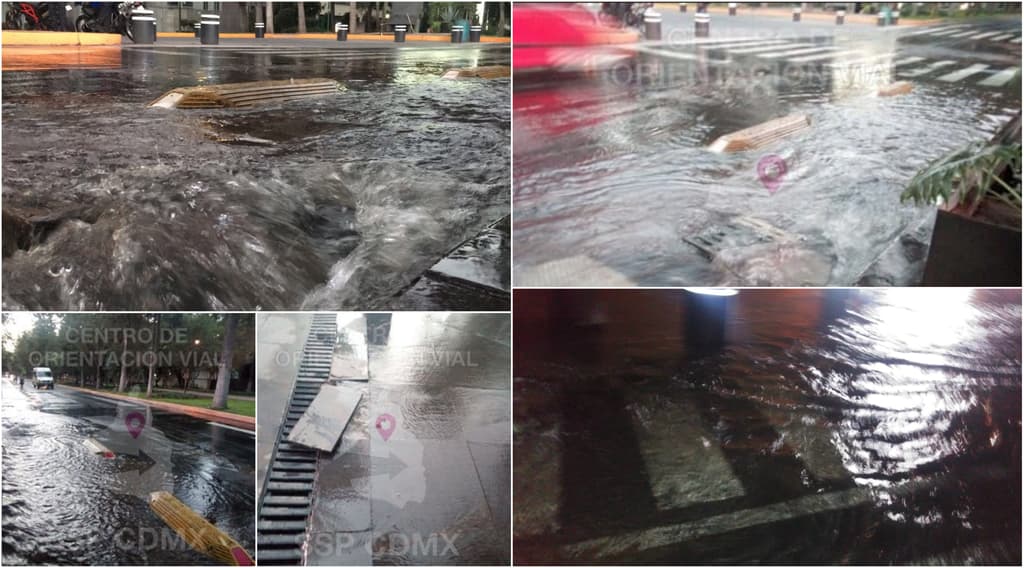 fuga de agua en Polanco