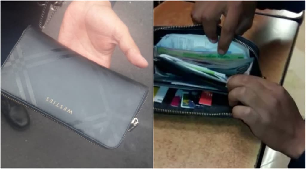 policía devolvió 700 dólares