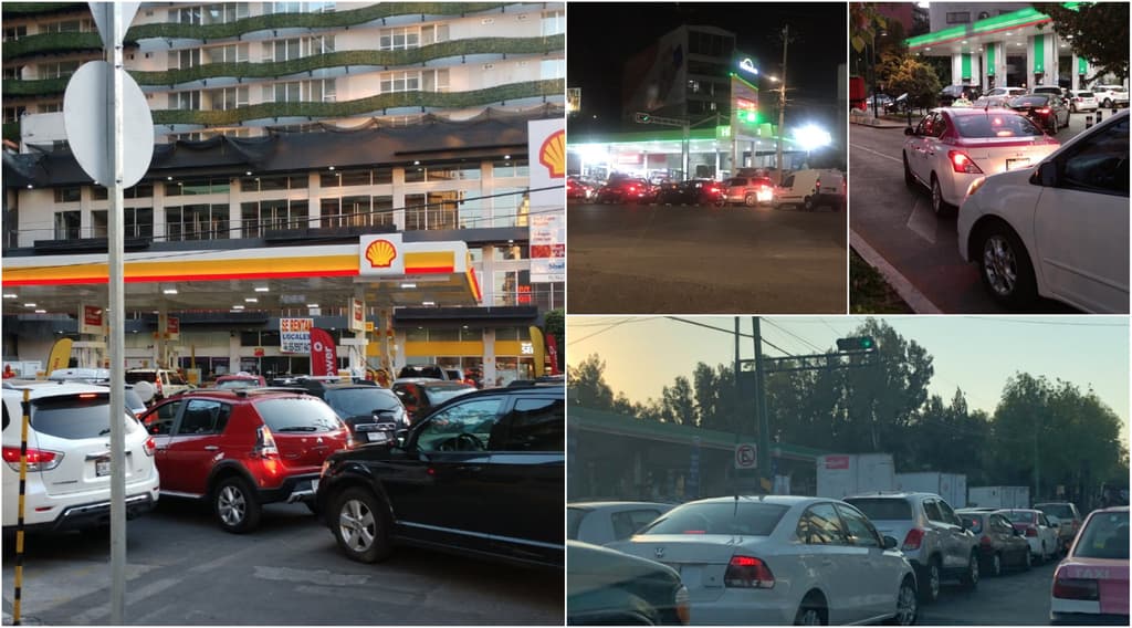 compras de pánico de combustible