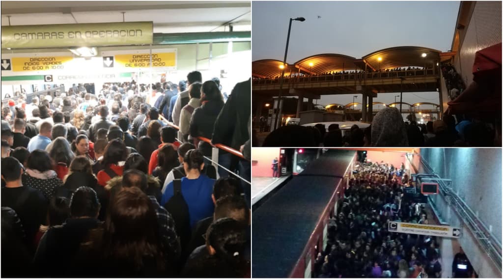 retrasos en 8 Líneas del Metro