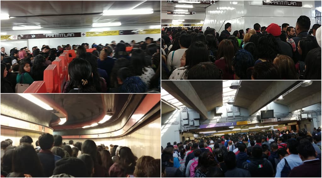 Caos en las líneas 7 y 9