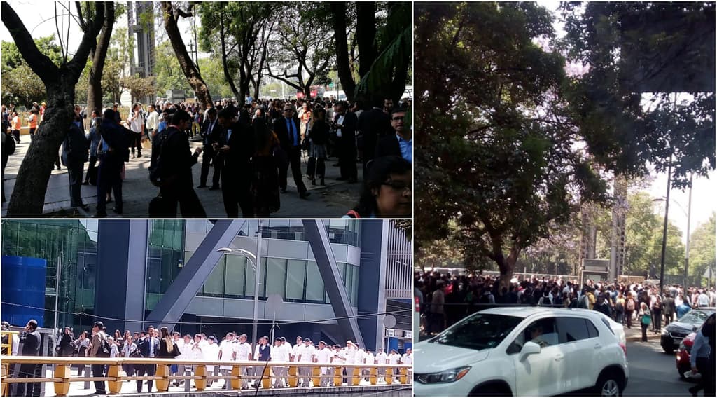 Desalojo en la Torre Bancomer